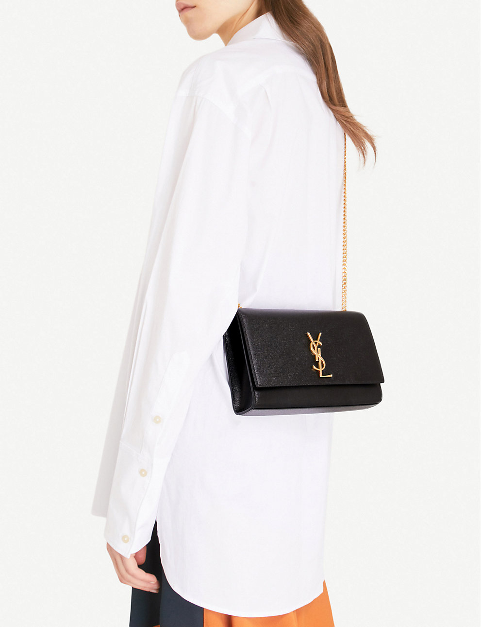 Saint Laurent - Medium Kate Monogram Shoulder Bag - Women - Bovine Leather (Top grain) - One Size - Black