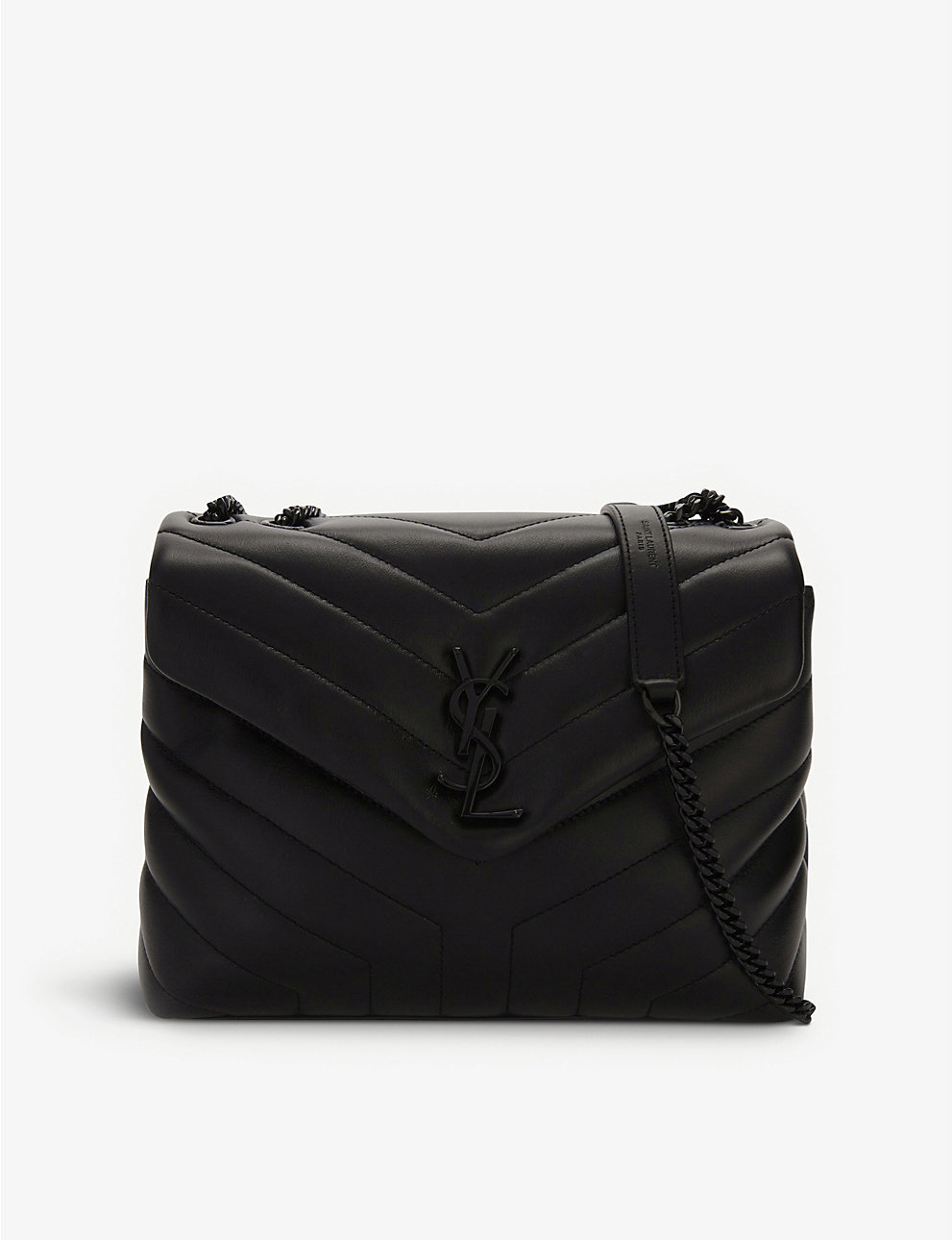 Yves Saint Laurent Loulou Large Black Leather - Tabita Bags