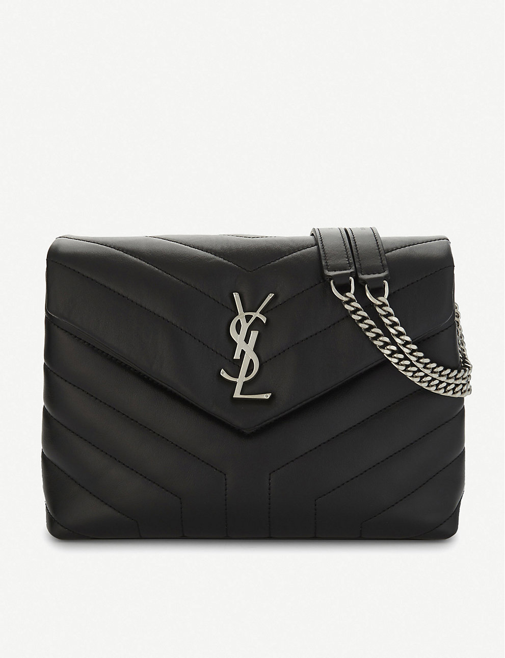 SAINT Loulou small leather cross-body BLACK – Quality Yves Saint Laurent Bags Shop